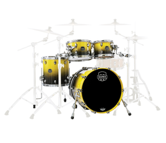 Mapex Saturn Fusion 4-Piece Shell Pack in Sulphur Fade