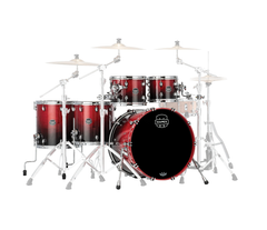 Mapex Saturn Studioease 5-Piece Shell Pack in Scarlet Fade