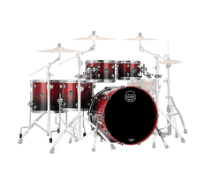 Mapex Saturn Studioease Fast 5-Piece Shell Pack in Scarlet Fade