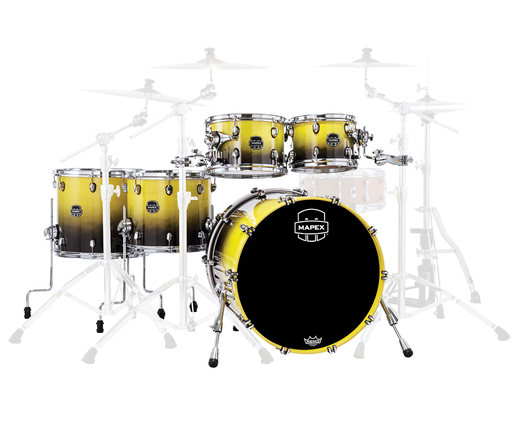 Mapex Saturn Studioease Fast 5-Piece Shell Pack in Sulphur Fade