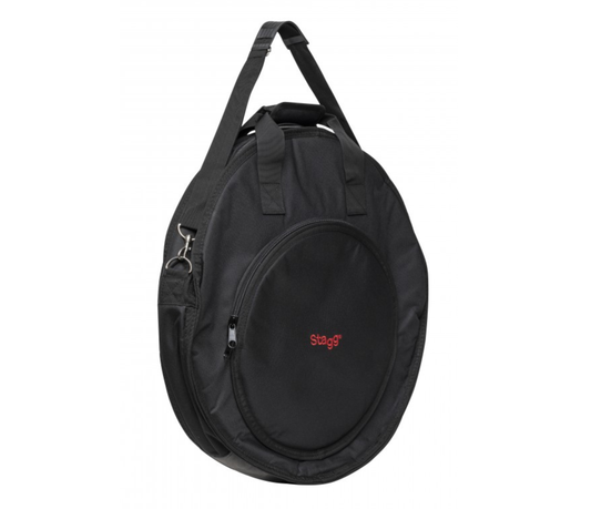 STAGG DUAL POCKET CYMBAL BAG 22"