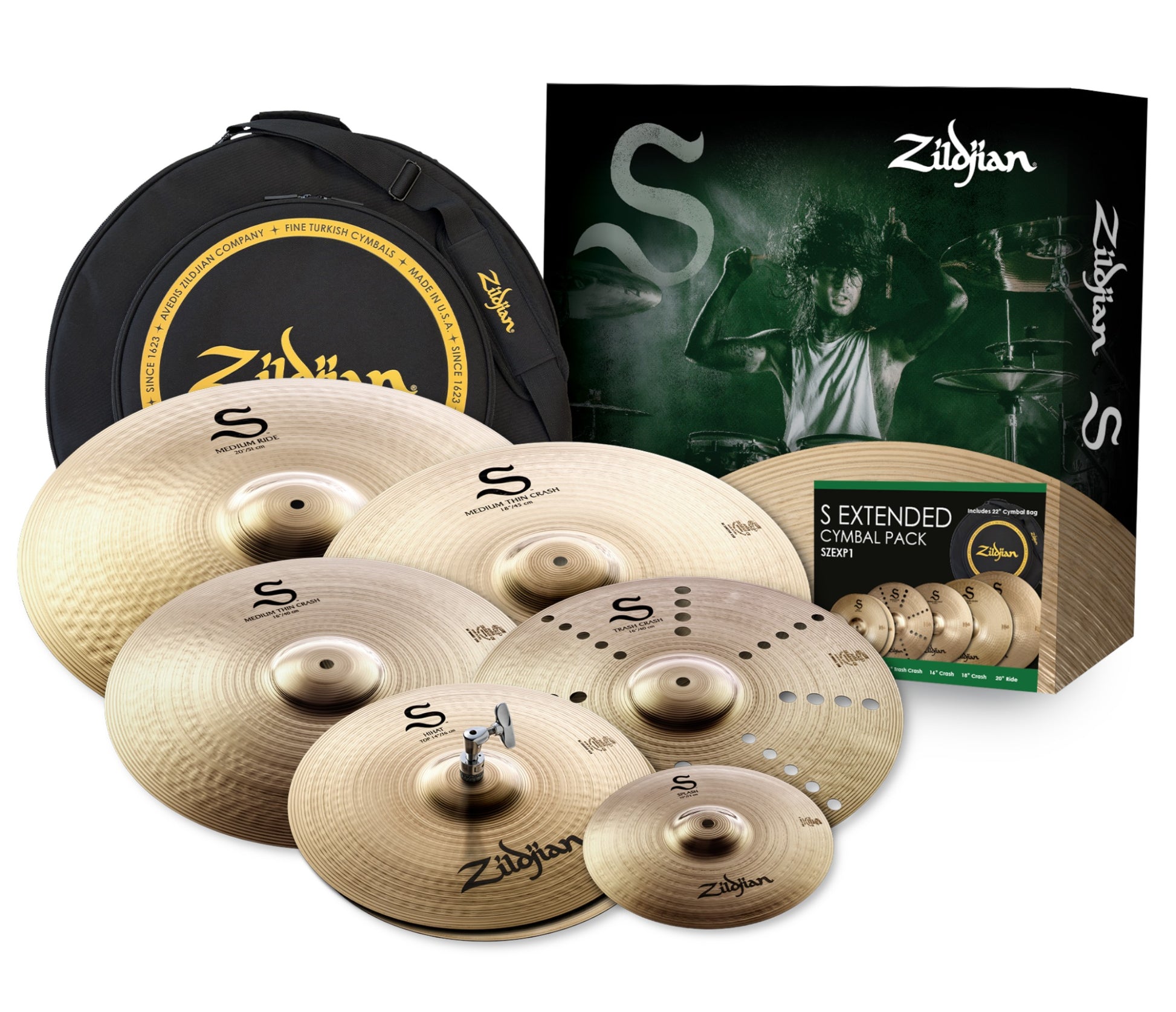 S ZILDJIAN EXTENDED CYMBAL PACK