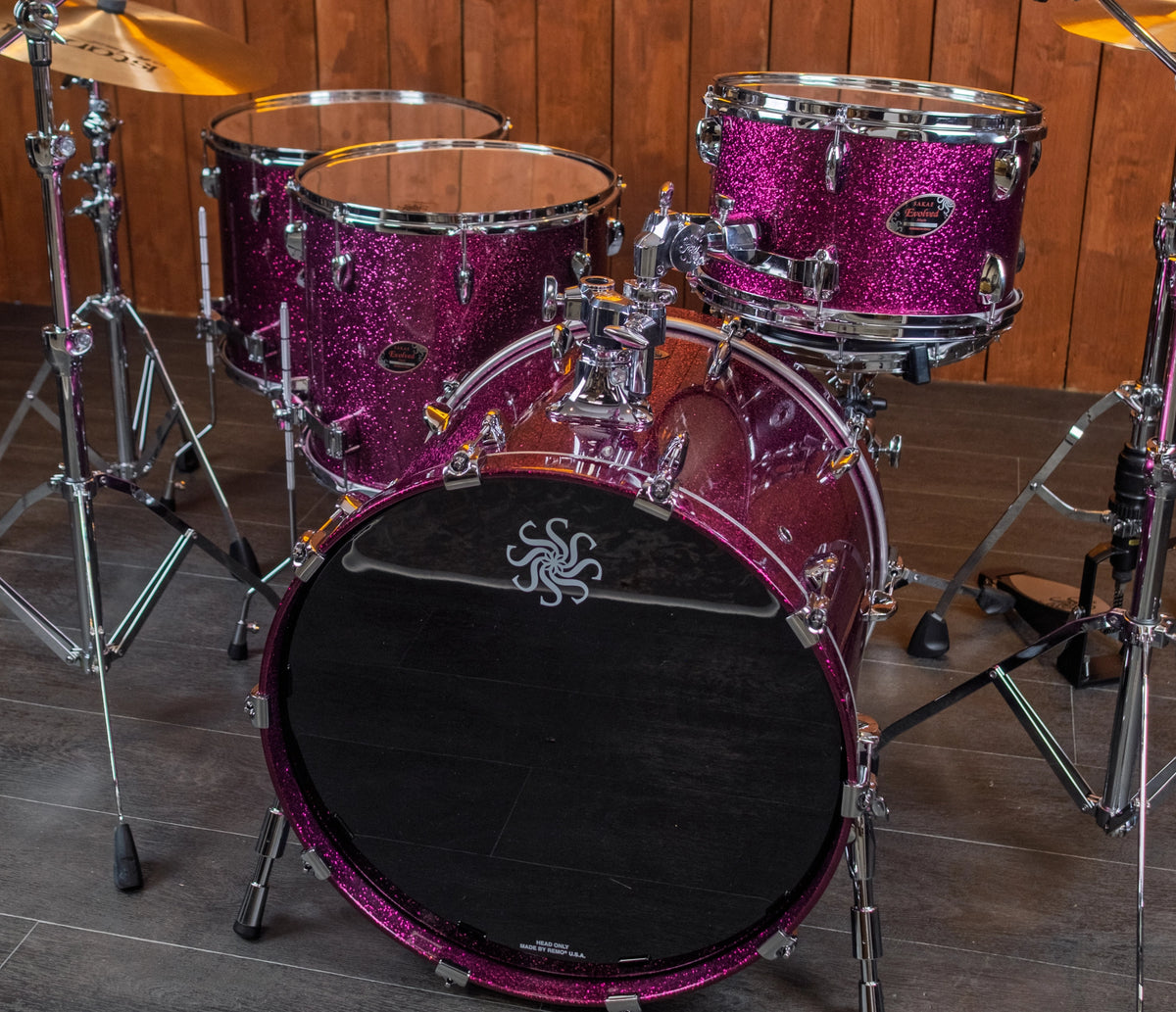 Sakae Evolved Gen2 Magenta Sparkle shell pack – full staged view