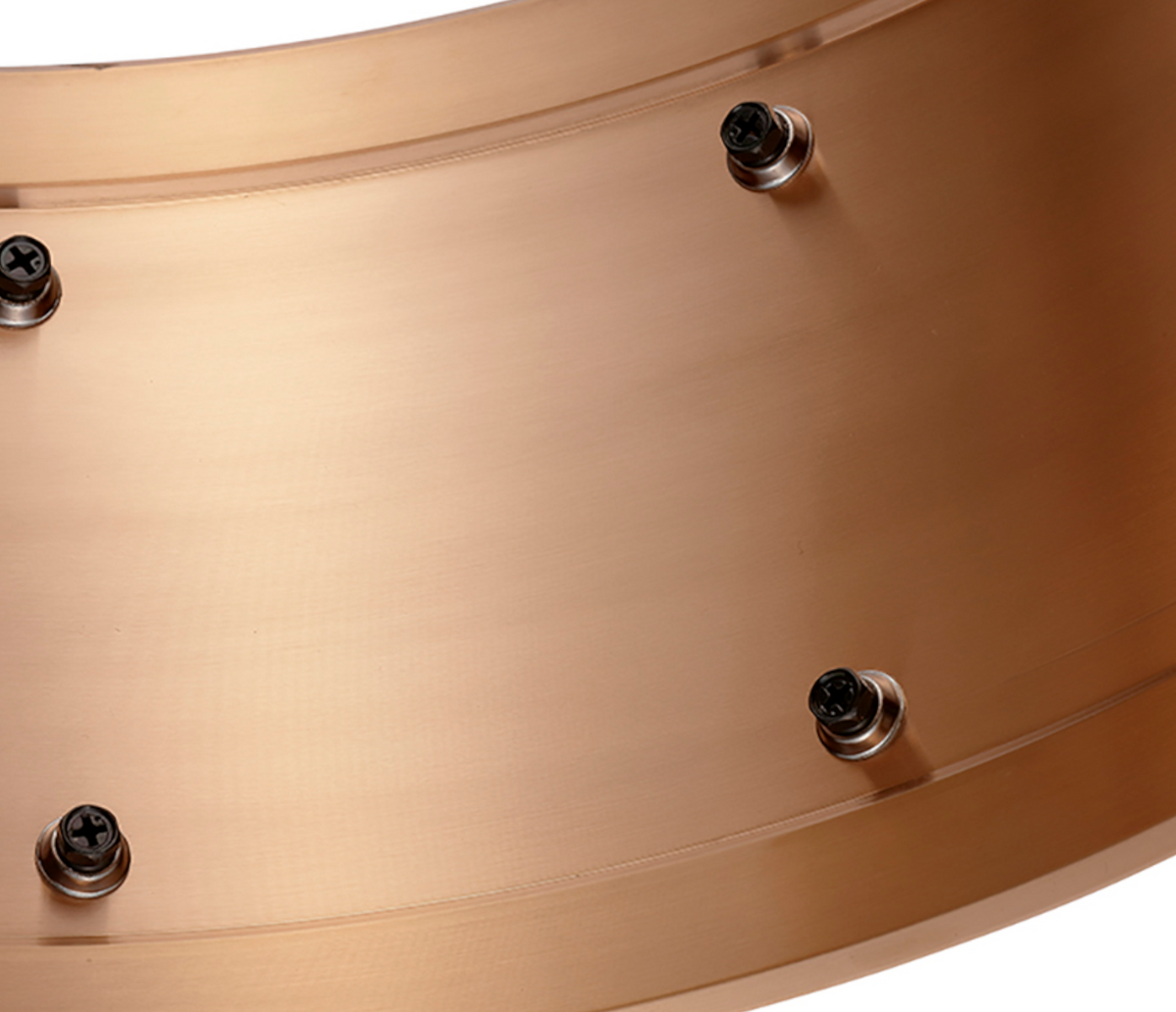 Sakae MIJ 14" x 5.5" Cast Phosphor Bronze Snare Drum – interior shell detail