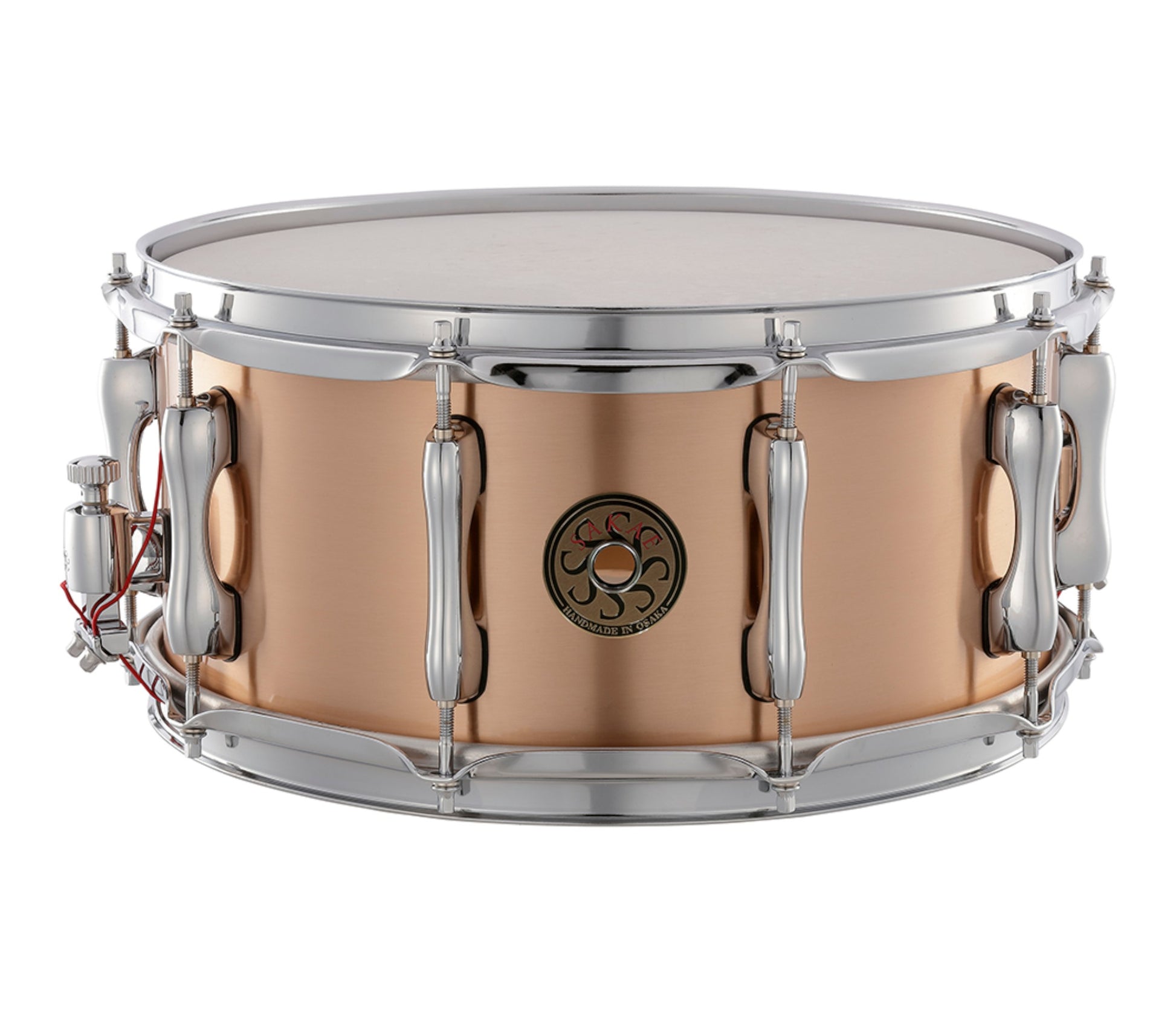 Sakae Osaka Heritage Japan Custom 14" x 6.5" Phosphor Bronze Snare Drum