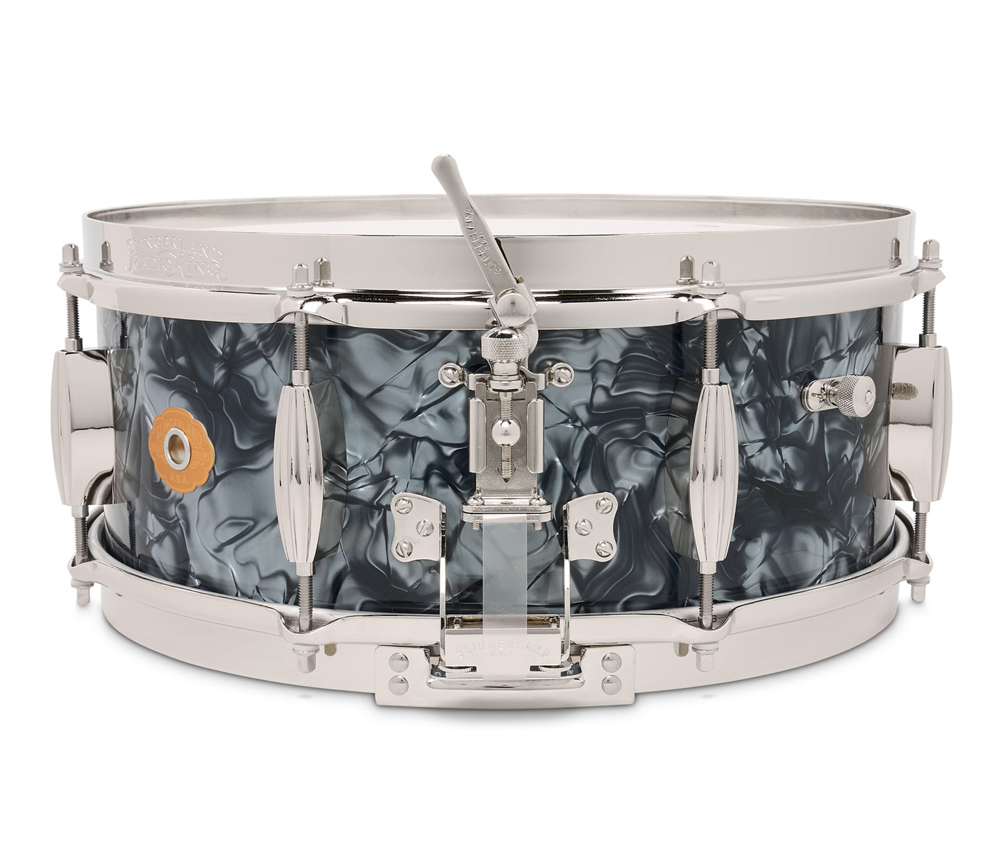 Slingerland Radio King 14" x 5.5" Snare Drum In Black Diamond Pearl