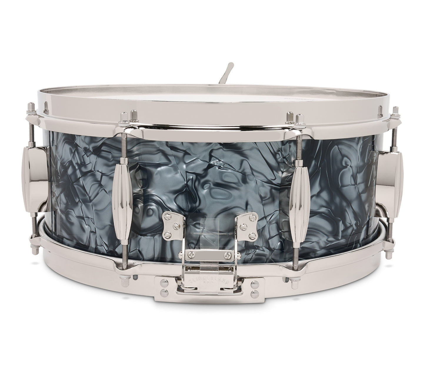 Slingerland Radio King 14" x 5.5" Snare Drum In Black Diamond Pearl