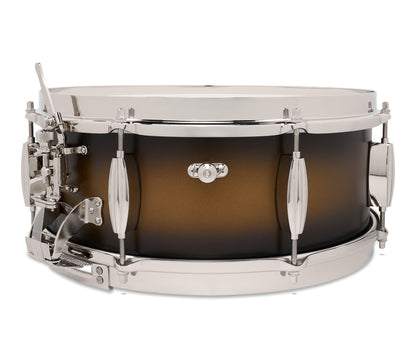 Slingerland Radio King 14" x 5.5" Snare Drum In Black and Gold Lacquer