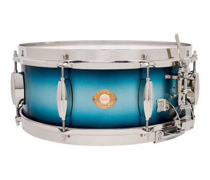 Slingerland Radio King 14" x 5.5" Snare Drum In Blue and Silver Lacquer
