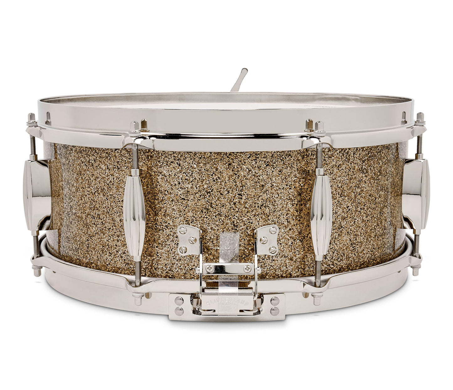 Slingerland Radio King 14" x 5.5" Snare Drum In Gold Glass