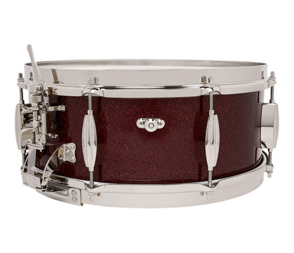 Slingerland Radio King 14" x 5.5" Snare Drum In Maroon Glass