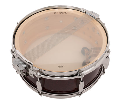 Slingerland Radio King 14" x 5.5" Snare Drum In Maroon Glass