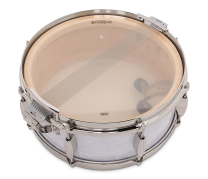 Slingerland Radio King 14" x 5.5" Snare Drum In White Marine Pearl