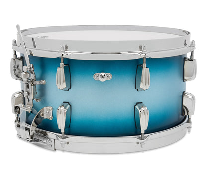 Slingerland Radio King 14" x 7" Snare Drum In Blue and Silver Lacquer