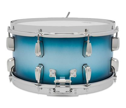 Slingerland Radio King 14" x 7" Snare Drum In Blue and Silver Lacquer