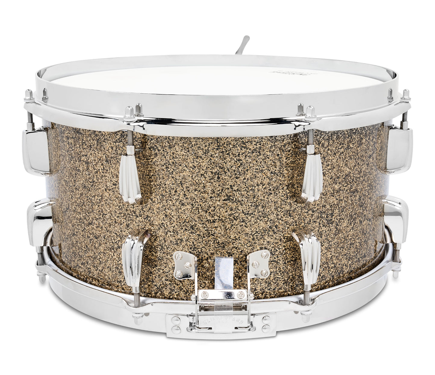 Slingerland Radio King 14" x 7" Snare Drum In Gold Glass