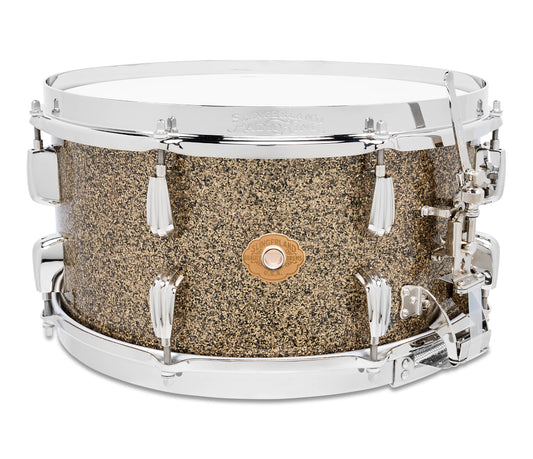 Slingerland Radio King 14" x 7" Snare Drum In Gold Glass
