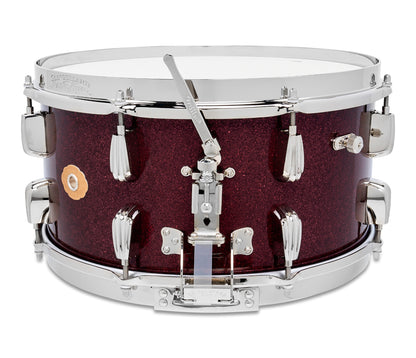 Slingerland Radio King 14" x 7" Snare Drum In Maroon Glass