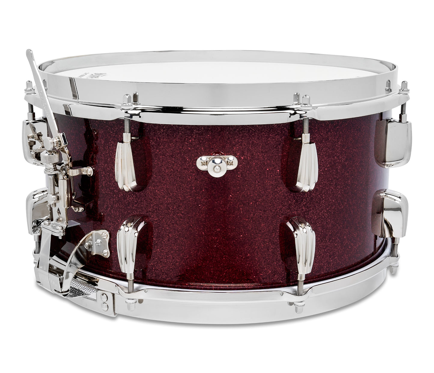Slingerland Radio King 14" x 7" Snare Drum In Maroon Glass