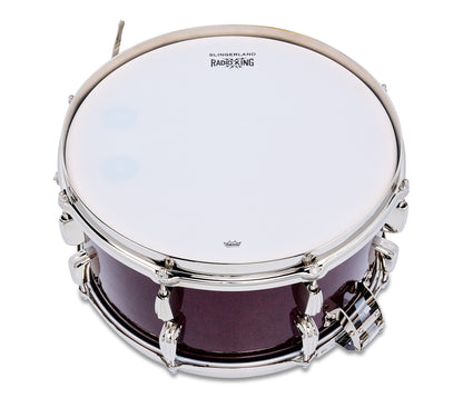 Slingerland Radio King 14" x 7" Snare Drum In Maroon Glass