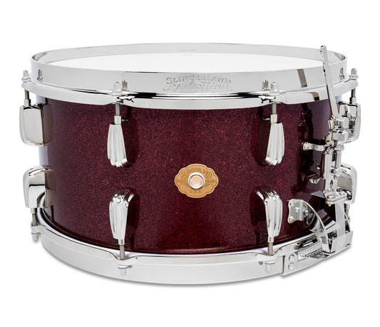 Slingerland Radio King 14" x 7" Snare Drum In Maroon Glass