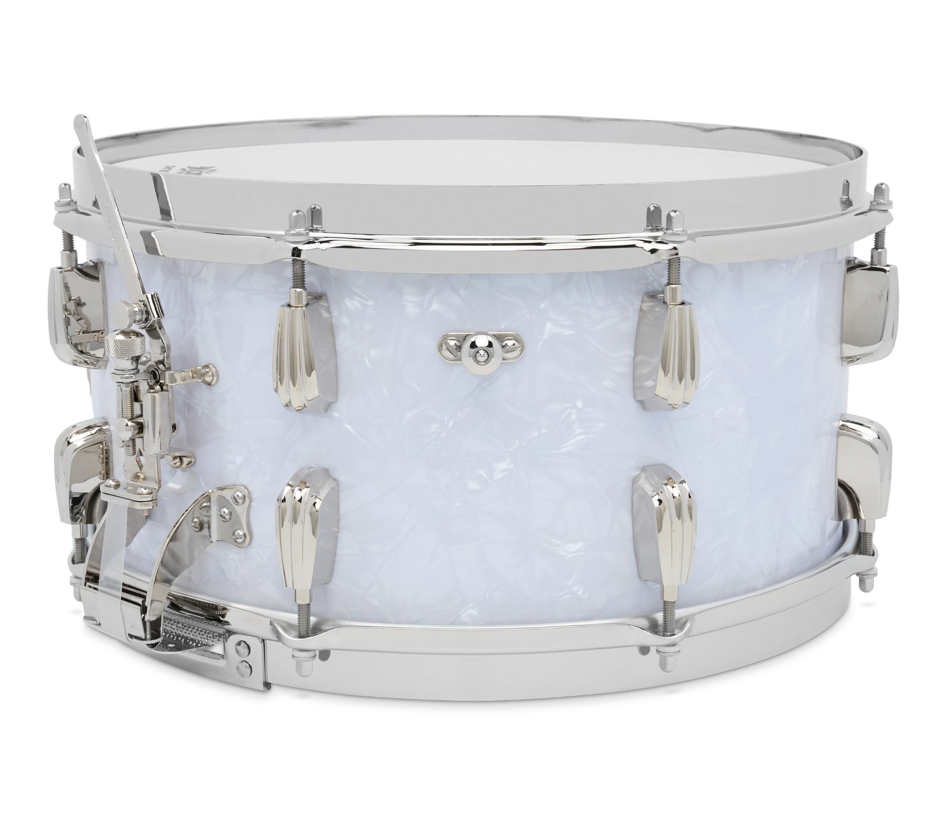 Slingerland Radio King 14" x 7" Snare Drum In White Marine Pearl