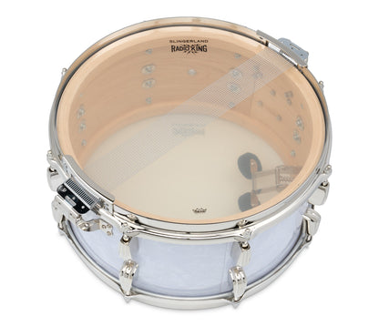Slingerland Radio King 14" x 7" Snare Drum In White Marine Pearl reso head