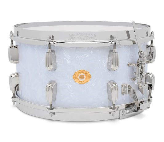 Slingerland Radio King 14" x 7" Snare Drum In White Marine Pearl