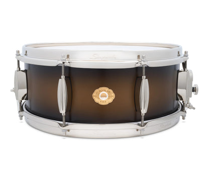 Slingerland Radio King Artist 14" x 5.5" Snare Drum in Black and Gold Lacquer