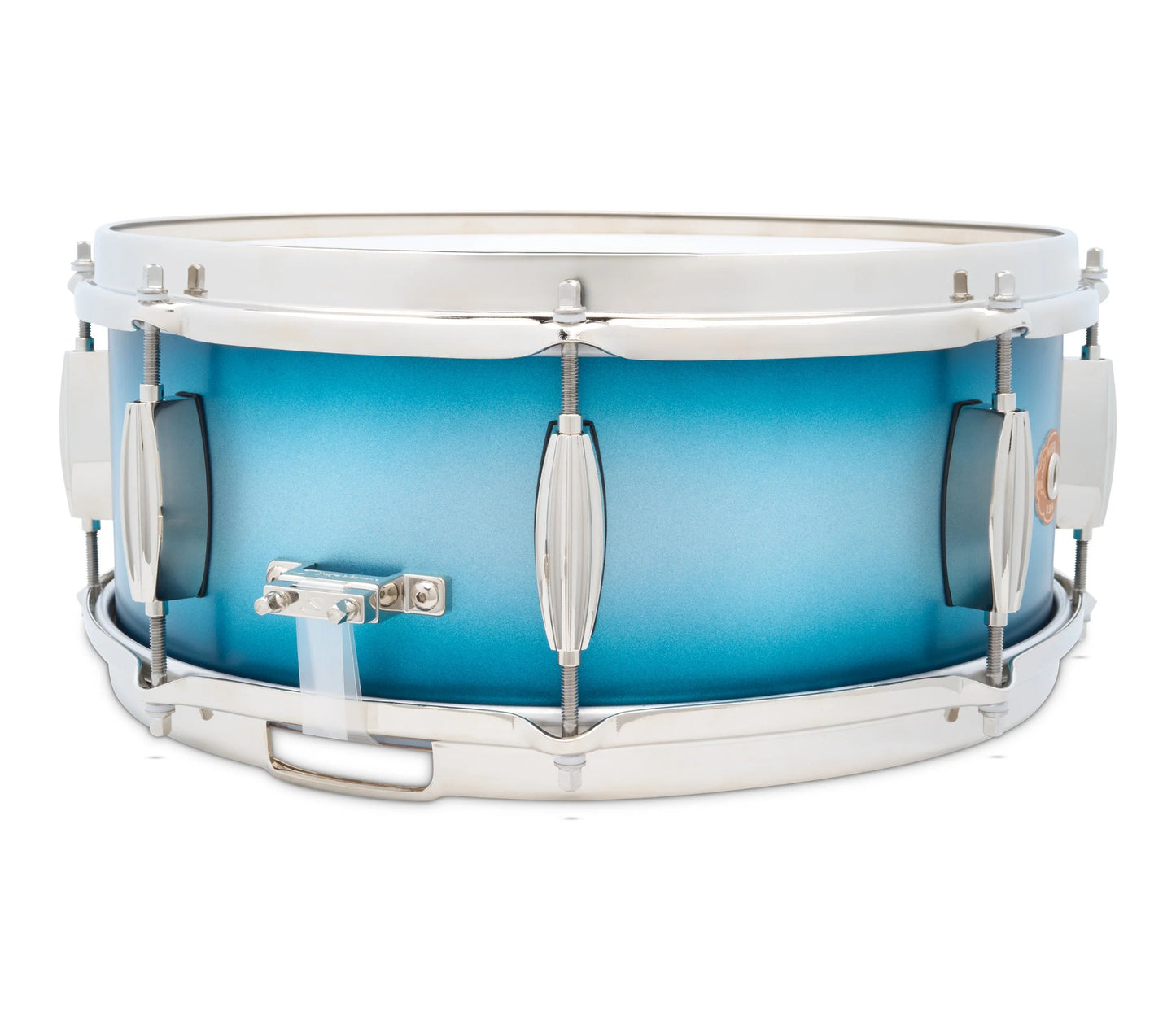 Slingerland Radio King Artist 14" x 5.5" Snare Drum in Blue and Silver Lacquer