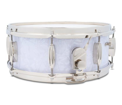Slingerland Radio King Artist 14" x 5.5" Snare Drum in White Marine Pearl