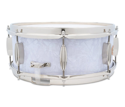 Slingerland Radio King Artist 14" x 5.5" Snare Drum in White Marine Pearl