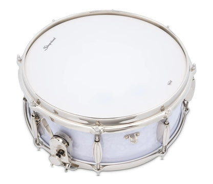 Slingerland Radio King Artist 14" x 5.5" Snare Drum in White Marine Pearl