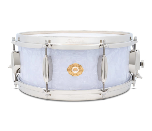 Slingerland Radio King Artist 14" x 5.5" Snare Drum in White Marine Pearl