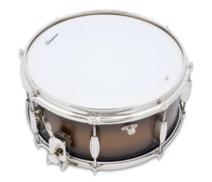 Slingerland Radio King Artist 14" x 6.5" Snare Drum in Black and Gold Lacquer