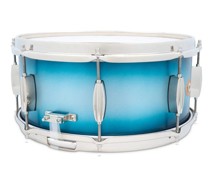 Slingerland Radio King Artist 14" x 6.5" Snare Drum in Blue and Silver Lacquer