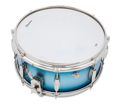 Slingerland Radio King Artist 14" x 6.5" Snare Drum in Blue and Silver Lacquer
