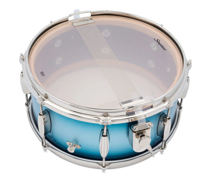 Slingerland Radio King Artist 14" x 6.5" Snare Drum in Blue and Silver Lacquer