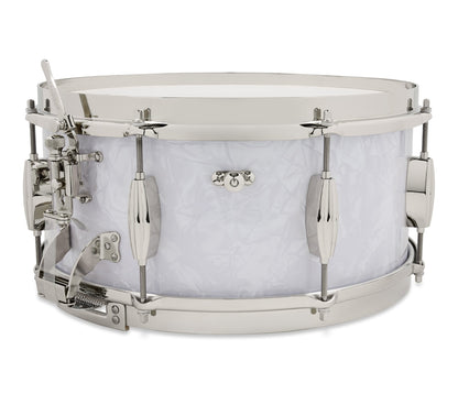 Slingerland Radio King 'Gene Krupa' 14" x 6.5" Snare Drum in White Marine Pearl