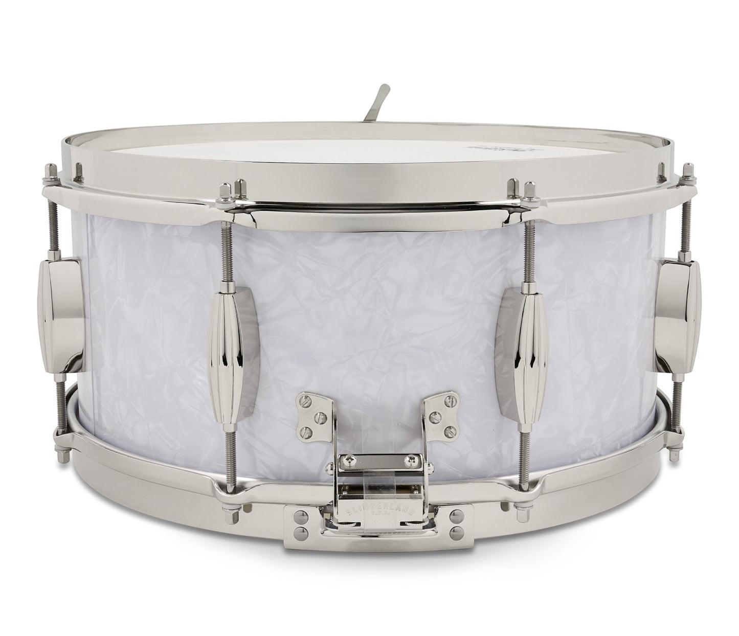 Slingerland Radio King 'Gene Krupa' 14" x 6.5" Snare Drum in White Marine Pearl