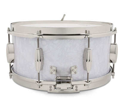 Slingerland Radio King 'Gene Krupa' 14" x 6.5" Snare Drum in White Marine Pearl