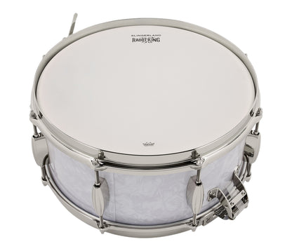 Slingerland Radio King 'Gene Krupa' 14" x 6.5" Snare Drum in White Marine Pearl