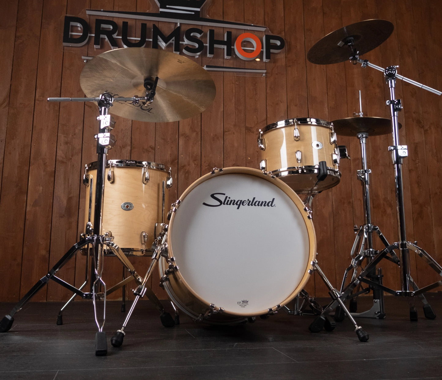 Slingerland Studio King Outfit 18" 3-Piece Shell Pack in Ventura Sand Lacquer