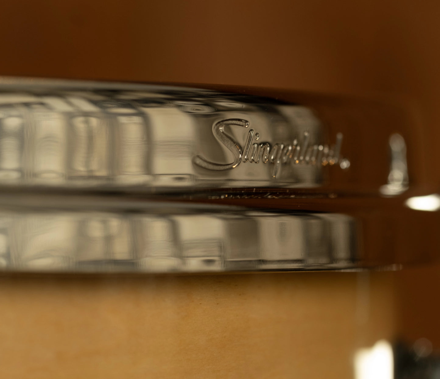 Slingerland Studio King Outfit 18" 3-Piece Shell Pack in Ventura Sand Lacquer