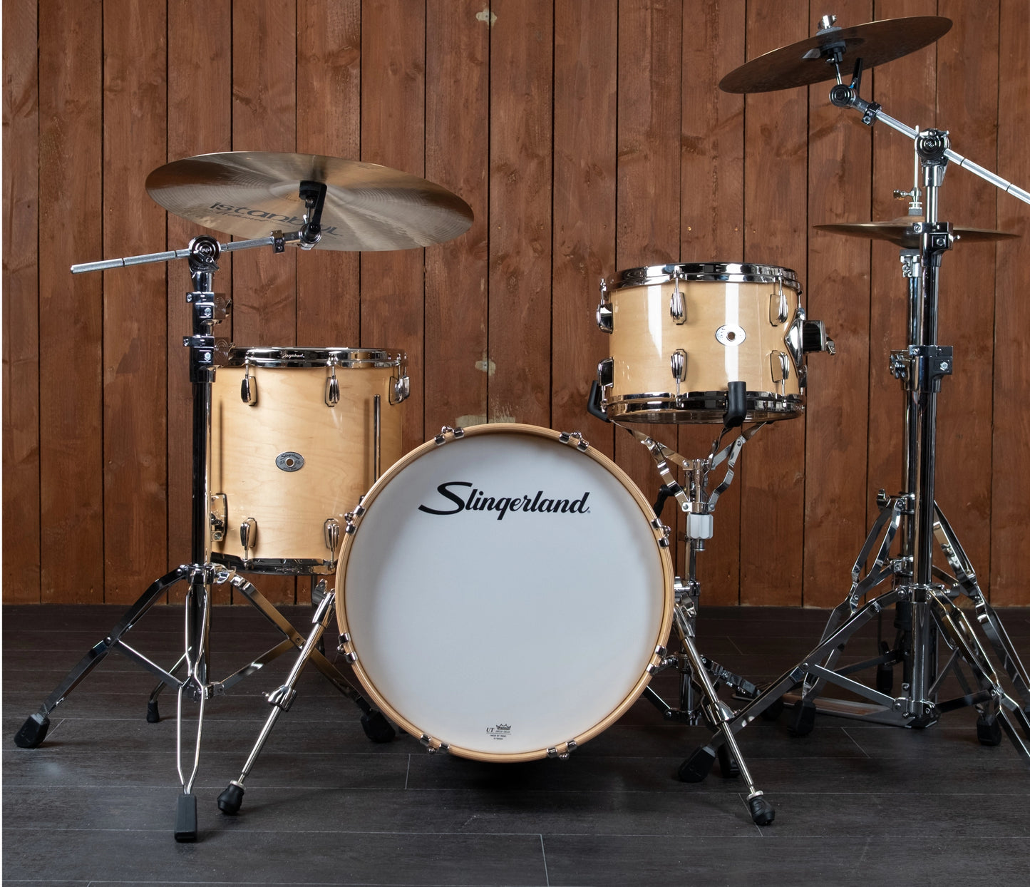 Slingerland Studio King Outfit 18" 3-Piece Shell Pack in Ventura Sand Lacquer