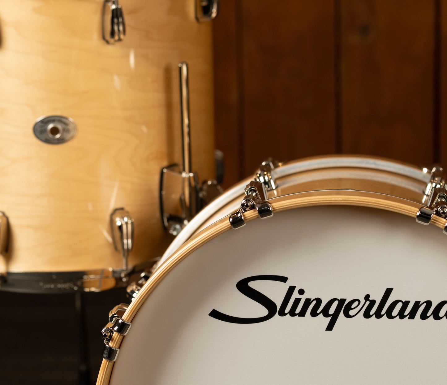 Slingerland Studio King Outfit 18" 3-Piece Shell Pack in Ventura Sand Lacquer