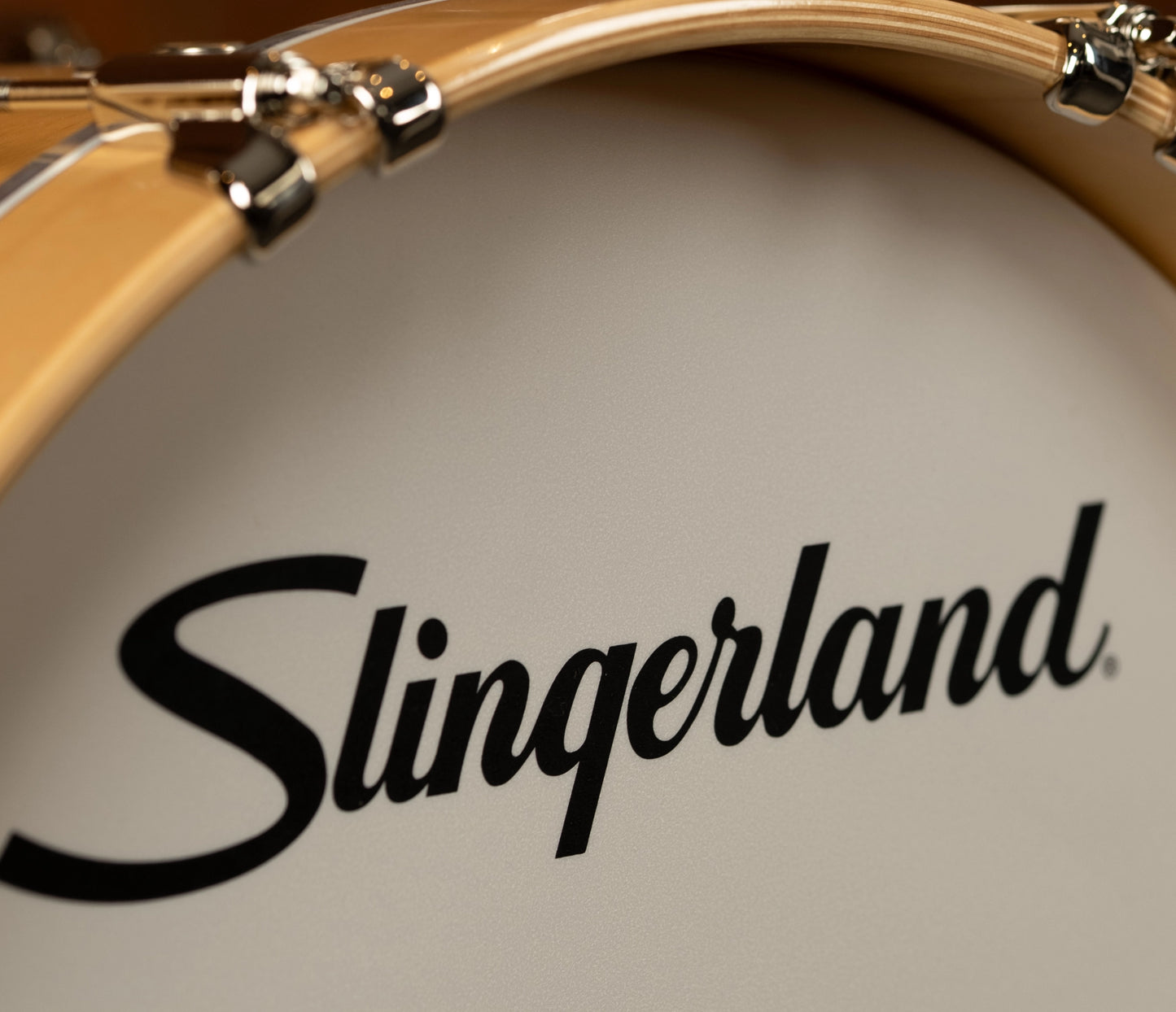 Slingerland Studio King Outfit 18" 3-Piece Shell Pack in Ventura Sand Lacquer