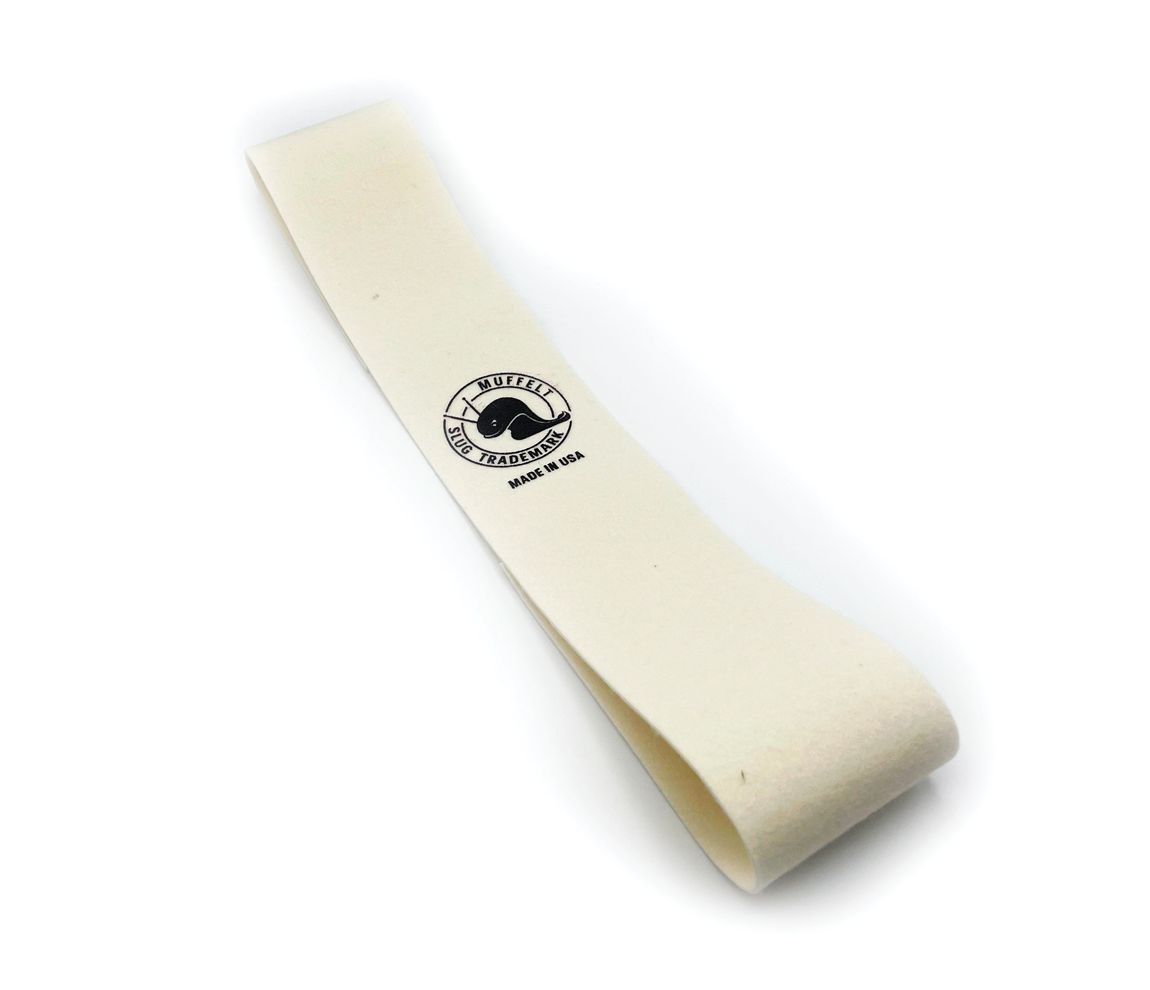 Slug - Bass Drum Muffelt 3" x 29" Natural Wool