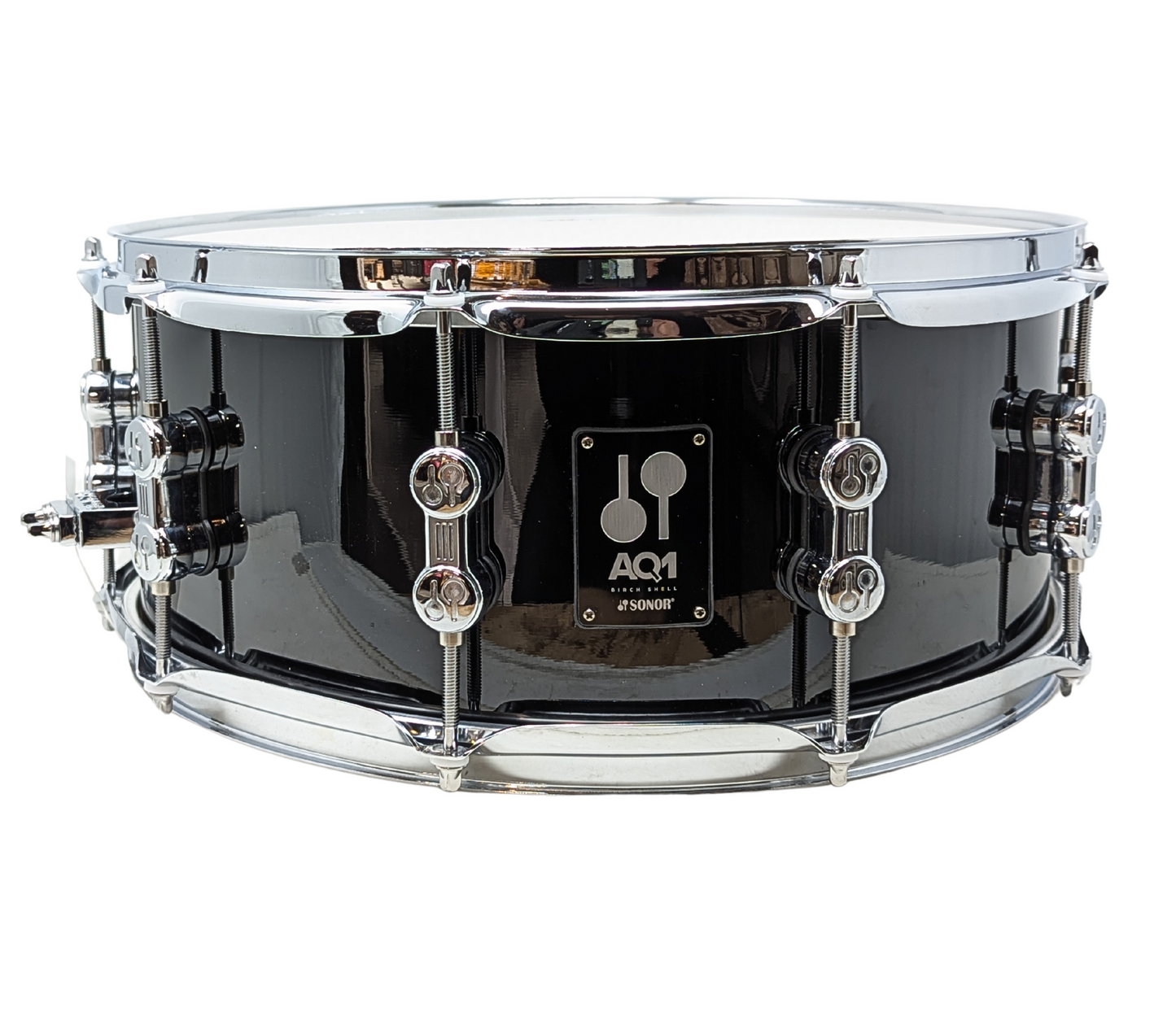 Sonor AQ1 14" x 6" Snare Drum in Piano Black