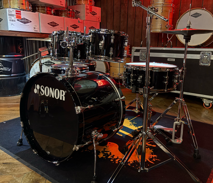 Sonor AQ1 Stage Set 5-Piece Shell Pack in Piano Black